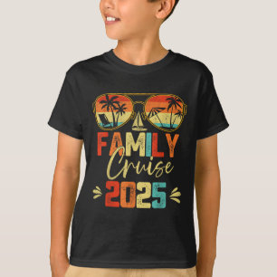 Family Cruise 2025 Beach Matching Summer Vacation T-Shirt
