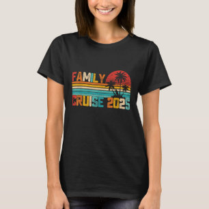 Family Cruise 2025 Beach Matching Summer Vacation T-Shirt