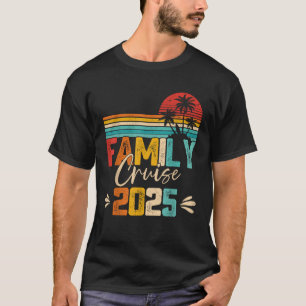 Family Cruise 2025 Beach Matching Summer Vacation T-Shirt