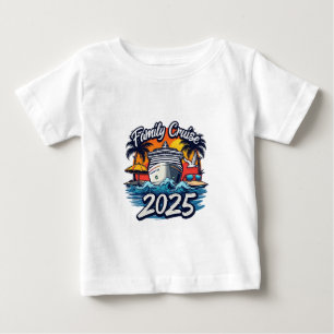 Family Cruise 2025 Family Matching Crew Ship Baby T-Shirt