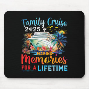 Family Cruise 2025 Family Matching Cruise Vacation Mouse Mat