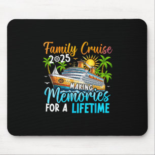 Family Cruise 2025 Family Matching Cruise Vacation Mouse Mat