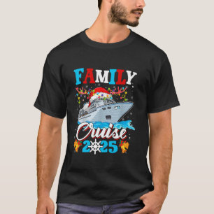 Family Cruise 2025 Matching Family Christmas Cruis T-Shirt