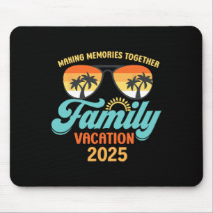 Family Cruise 2025 Matching Family Vacation Mouse Mat