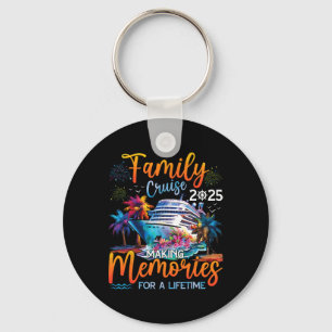 Family Cruise 2025 Shirts Making Memories For A Li Key Ring