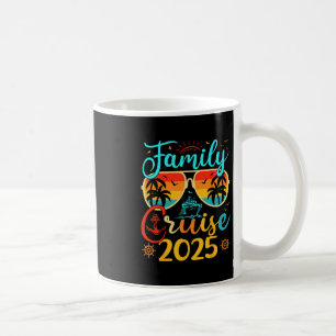 Family Cruise 2025 Summer Family Vacation Matching Coffee Mug