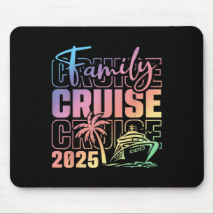 Family Cruise 2025 Summer Vacation Matching Family Mouse Mat