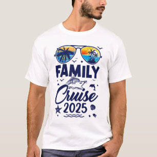 Family Cruise 2025 Summer Vacation Matching Family T-Shirt