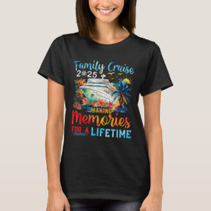 Family Cruise 2025 Summer Vacation Matching Family T-Shirt