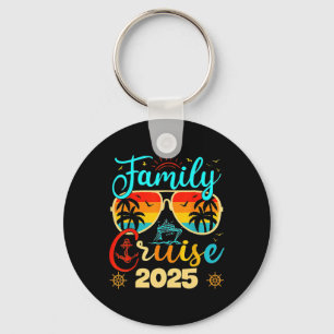Family Cruise 2025 Summer Vacation Matching Key Ring