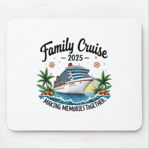Family Cruise 2025 Vacation Trip Family Matching C Mouse Mat