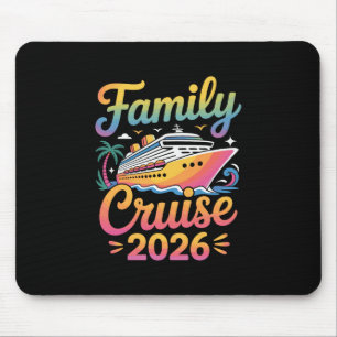Family Cruise 2026 1 Mouse Mat
