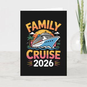 Family Cruise 2026 Cruising 3 Card