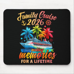Family Cruise 2026 Family Cruise Vacation Summer Mouse Mat
