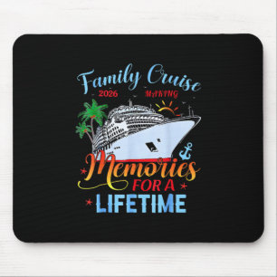 Family Cruise 2026 Family Matching Cruise Vacation Mouse Mat