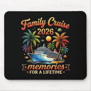 Family cruise 2026 family matching cruise vacation mouse mat