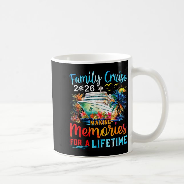 Family Cruise 2026 Group Matching Cruisin Together Coffee Mug (Right)