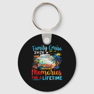 Family Cruise 2026 Group Matching Cruisin Together Key Ring