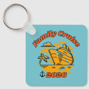 Family Cruise 2026 Key Ring