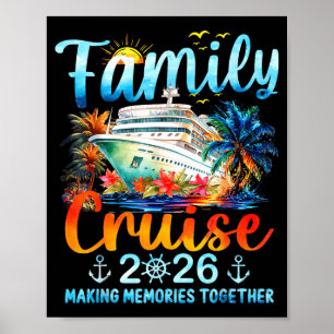 Family Cruise 2026 Making Memories Together Matchi Poster