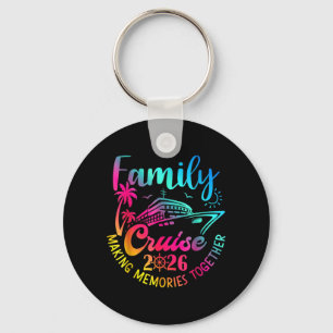 Family Cruise 2026 Summer Making Memories Together Key Ring