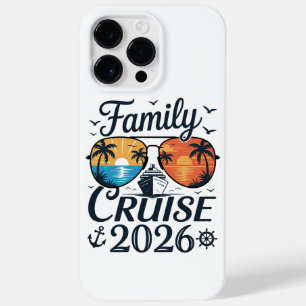 Family Cruise 2026 Summer Vacation Case-Mate iPhone 14 Pro Max Case