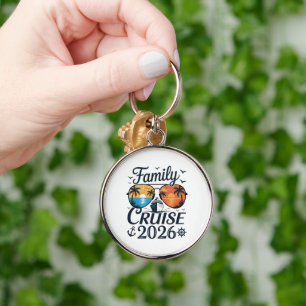 Family Cruise 2026 Summer Vacation Key Ring