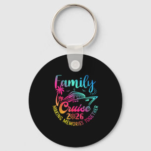 Family Cruise 2026 Summer Vacation Matching Family Key Ring