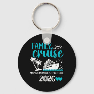 Family Cruise 2026 Summer Vacation Matching Family Key Ring