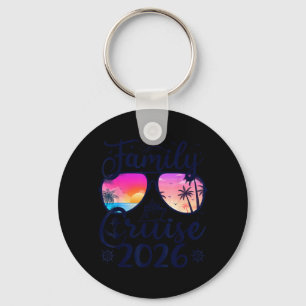 Family Cruise 2026 Summer Vacation Matching Family Key Ring