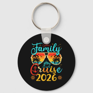 Family Cruise 2026 Summer Vacation Matching Family Key Ring
