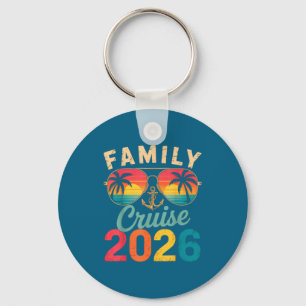 Family Cruise 2026 Summer Vacation Summer Vibes Key Ring