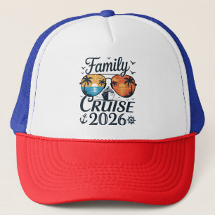 Family Cruise 2026 Summer Vacation Trucker Hat