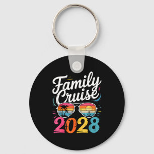 Family cruise 2028 summer vacation matching family key ring