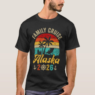 Family Cruise Alaska 2026 Summer Matching Vacation T-Shirt