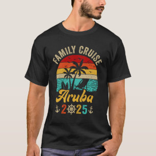 Family Cruise Aruba 2025 Summer Matching Vacation T-Shirt