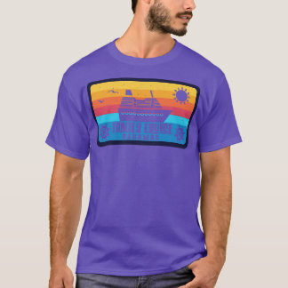 Family Cruise Bahamas Retro Style T-Shirt