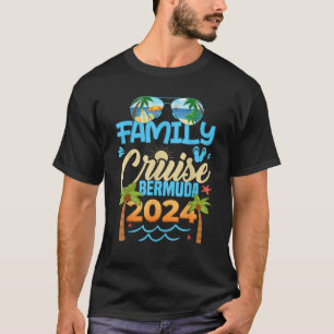 Family Cruise Bermuda 2024 Summer Matching Vacatio T-Shirt