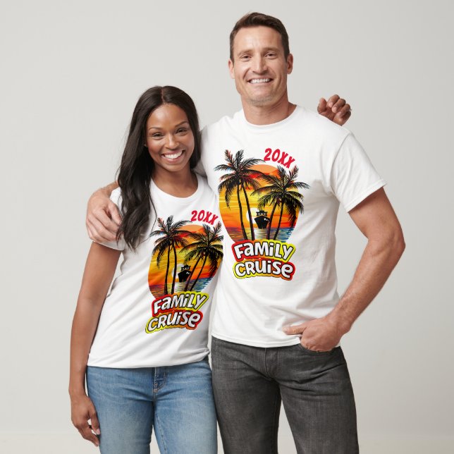 Family Cruise Group Sunset Shirts (Unisex)