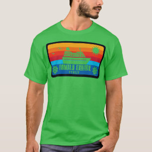 Family Cruise Italy Vintage Retro Style T-Shirt