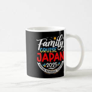 Family Cruise Japan 2025 Matching Family Vacation Coffee Mug