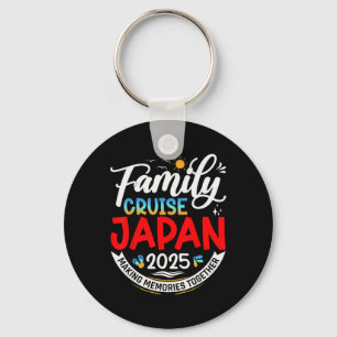 Family Cruise Japan 2025 Matching Family Vacation Key Ring