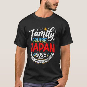 Family Cruise Japan 2025 Matching Family Vacation T-Shirt