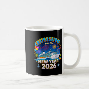Family Cruise New Year 2026 Vacation Coffee Mug