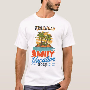 Family Cruise Orange/Black  PERSONALIZE T-Shirt