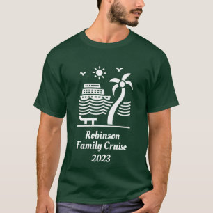 Family Cruise Personalised Vacation Matching  T-Shirt