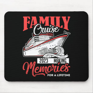 Family Cruise Shirt 2023 Vacation Funny Party Trip Mouse Mat