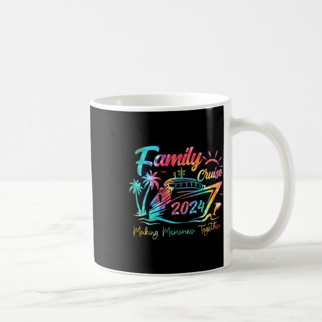 Family Cruise Shirt 2024 Vacation Making Memories  Coffee Mug (Right)