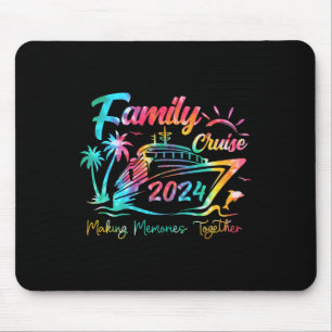Family Cruise Shirt 2024 Vacation Making Memories Mouse Mat