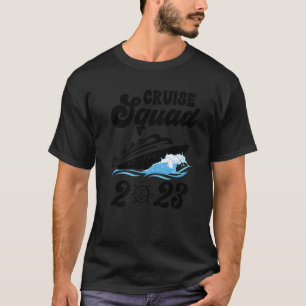 Family Cruise Squad 2023 Family Matching Group Squ T-Shirt